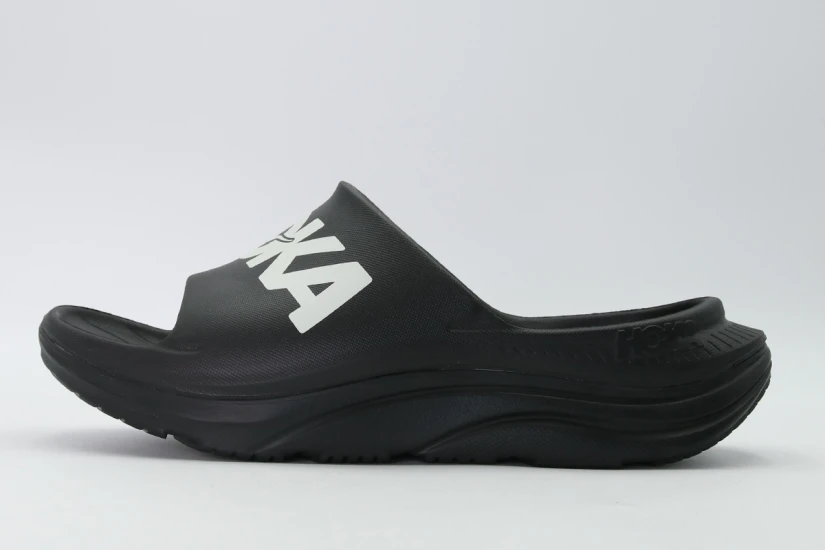 Hoka One One Ora Athletic Slide Παντόφλες Μαύρες