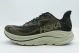 Hoka One One Clifton 10 Ανδρικά Αθλητικά Παπούτσια για Τρέξιμο Χακί, Μαύρα