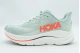 Hoka One One Clifton 10 Ανδρικά Αθλητικά Παπούτσια για Τρέξιμο Μέντα, Πορτοκαλί, Λευκά