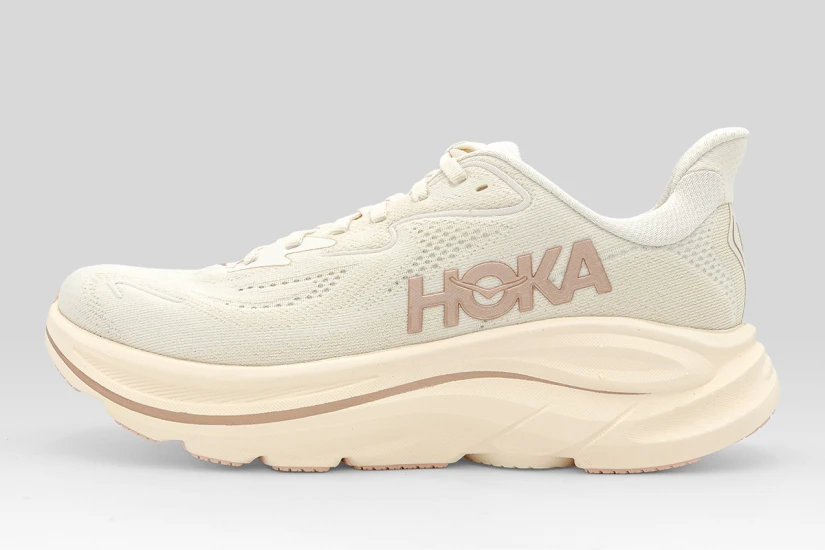Hoka One One Clifton 10 Αθλητικά Παπούτσια για Τρέξιμο Εκρού