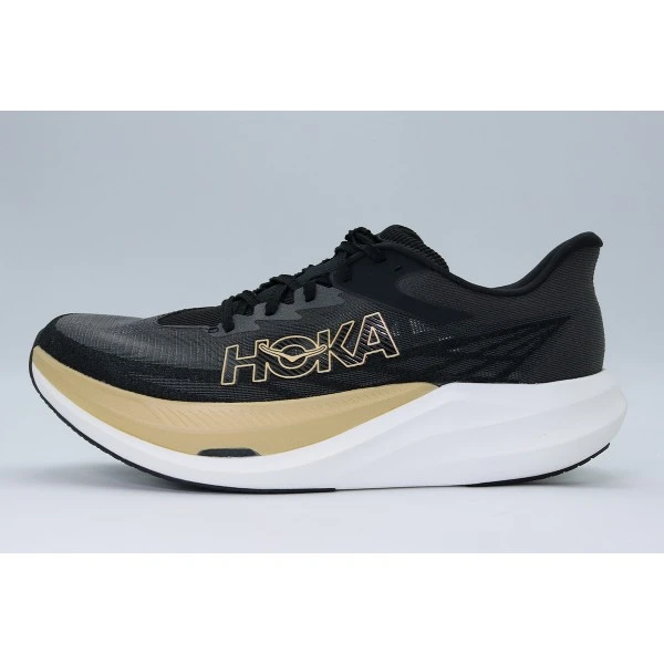 Hoka One One Rocket X 3 Αθλητικά Παπούτσια Για Τρέξιμο (1168724-BKGD)
