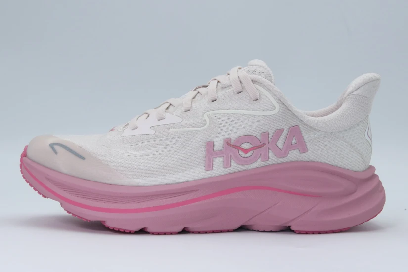 Hoka One One Clifton 10 Αθλητικά Παπούτσια για Τρέξιμο Εκρού, Ροζ