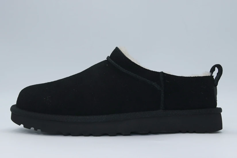 Ugg Classic Micro Γυναικεία Μποτάκια Μαύρα