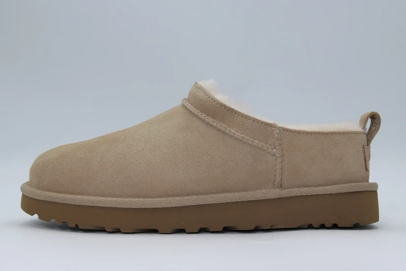 Ugg Classic Micro Γυναικεία Μποτάκια Μπεζ
