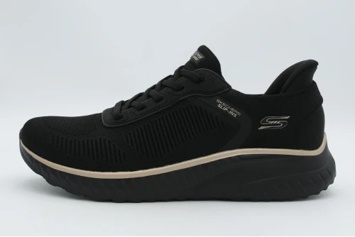 Skechers Bobs Sport Squad Chaos - Current Muse Sneakers (117497-BKRG)
