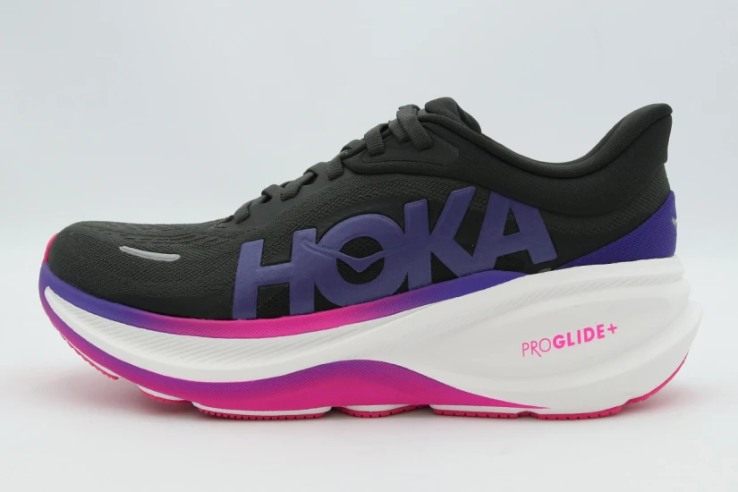 Hoka One One Clifton Pro Γυναικεία Αθλητικά Παπούτσια για Τρέξιμο Μαύρα, Λευκά, Μωβ, Φούξια