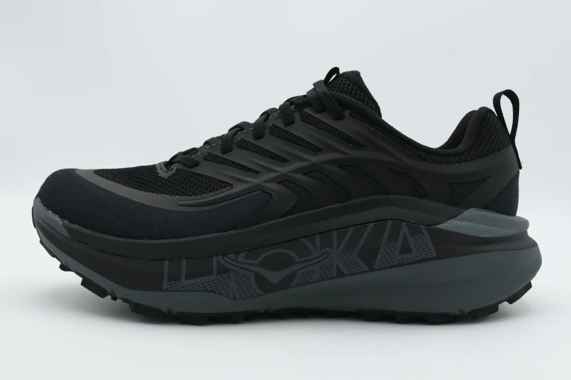 Hoka One One Stinson 8 Ανδρικά Αθλητικά Παπούτσια Trail Running Μαύρα