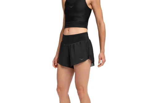 Hoka One One Glide 10.15 Cm Σορτς Αθλητικό Γυναικείο (1176974-BLK)