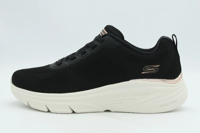 Skechers Bobs Sport Arch Fit Elev8 Sneakers Μαύρα, Εκρού, Μπρονζέ