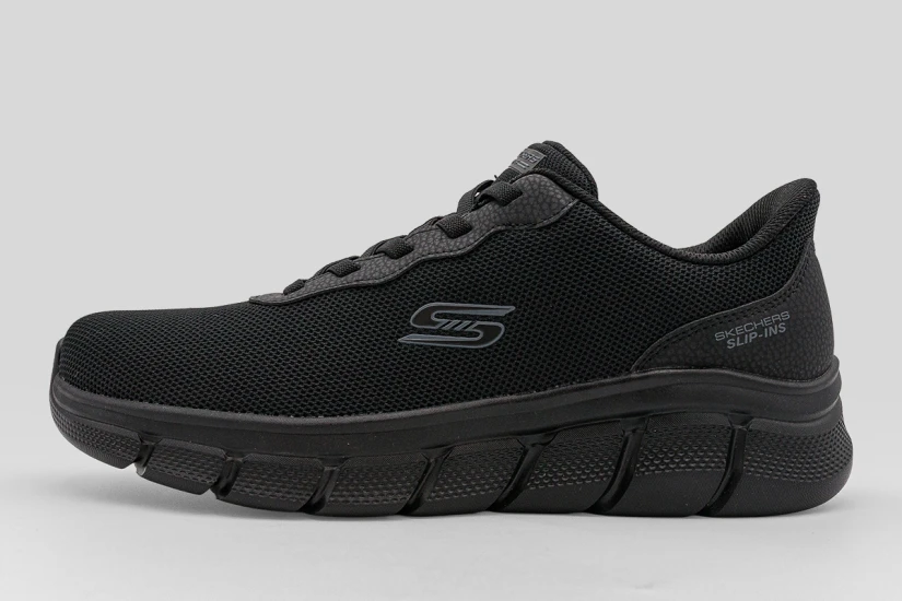 Skechers Bobs B Flex Glacial Edge Ανδρικά Sneakers Μαύρα