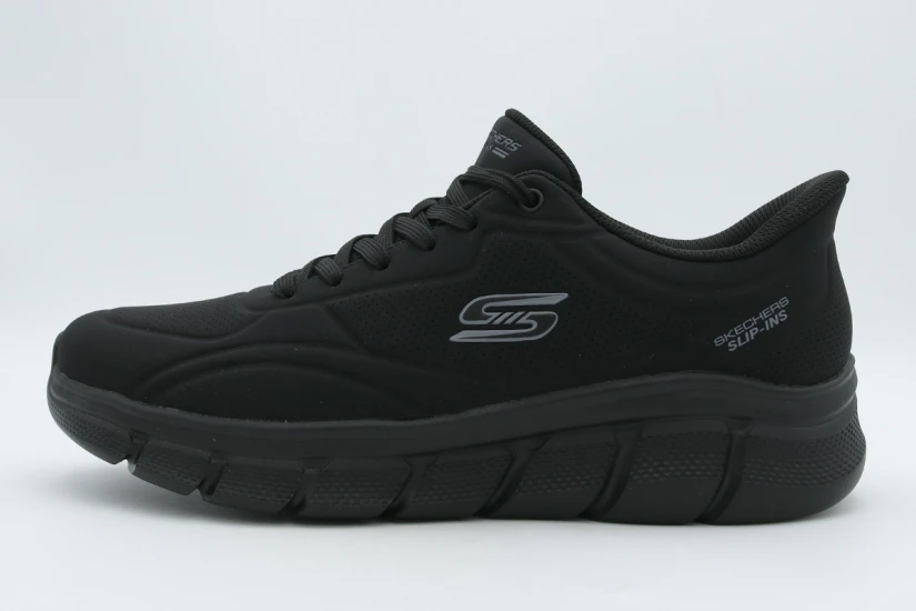 Skechers Bobs B Flex - Smooth Edge Ανδρικά Sneakers Μαύρα