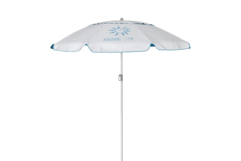 Escape Camping Ομπρέλα Παραλίας Αλουμινίου 2,2M Pe 180Gsm Upf 50- Γαλάζιο (12000)