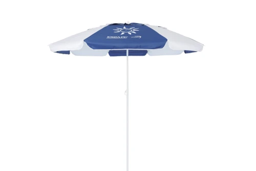 Escape Camping Ομπρέλα Παραλίας 2M 180Gsm 8 Ακτίνες 5Mm Λευκό | Μπλε (12008)
