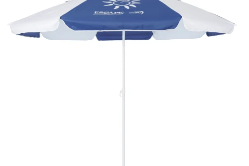 Escape Camping Ομπρέλα Παραλίας 2M 180Gsm 8 Ακτίνες 5Mm Λευκό | Μπλε (12008)
