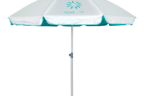 Escape Camping Ομπρέλα Παραλίας Αλουμινίου 2,2M Upf50- | Τιρκουάζ (12011)