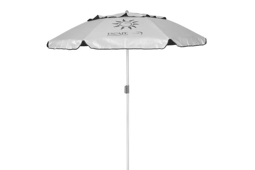 Escape Camping Ομπρέλα Παραλ. Αλουμινίου 2,0M Oxf. 140Gsm Upf 50-  Μαύρη (12018)