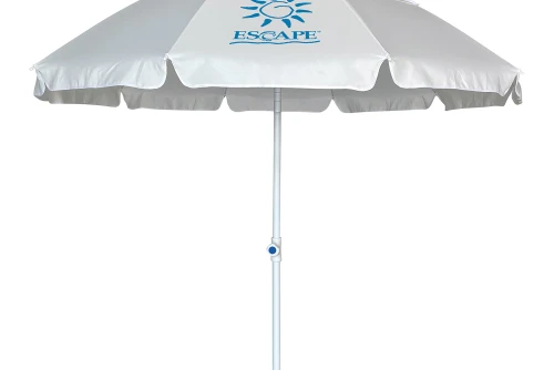 Escape Camping Ομπρέλα Παραλίας 2,0M | Λευκό (12038)