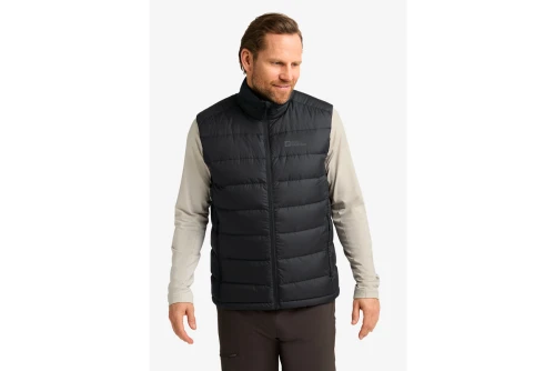 Jack Wolfskin Ather Down Vest Μπουφάν Αμάνικο Ανδρικό (1207691-6000)
