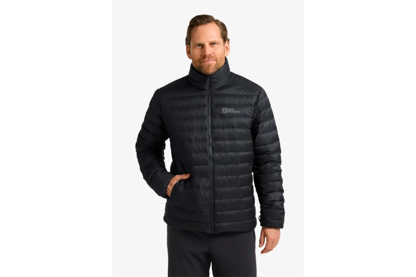Jack Wolfskin Pilvi Down Ανδρικό Μπουφάν Puffer Μαύρο