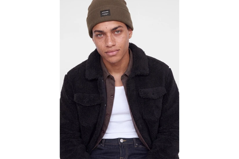 Jack And Jones Jacdna Σκουφάκι Χειμερινό (12092815 RUBBER)