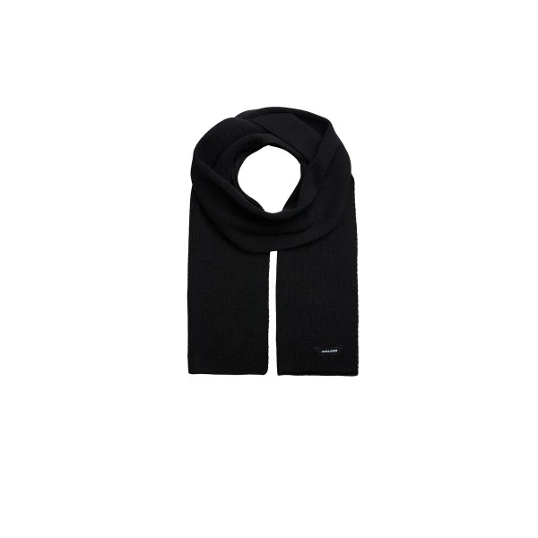 Jack And Jones Jacdna Knit Κασκόλ (12098582 BLACK)