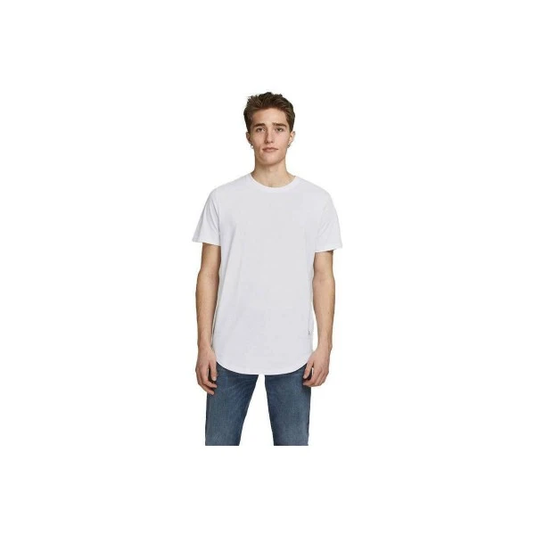 Jack And Jones Jjenoa T-Shirt Ανδρικό (12113648 WHITE)