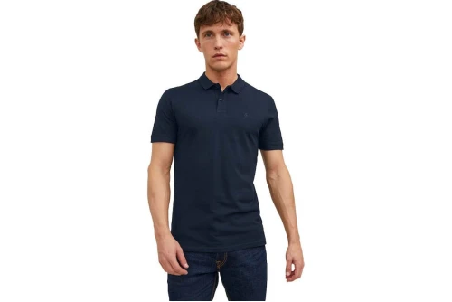 Jack And Jones Jjebasic Polo Ανδρικό (12136516 NAVY BLAZER)