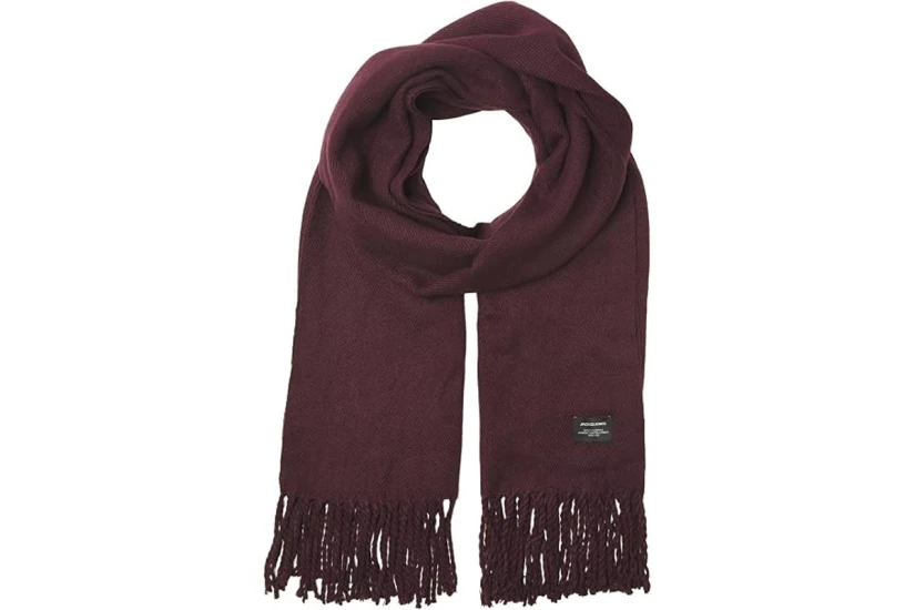 Jack And Jones Jacsolid Woven Κασκόλ (12140332 PORT ROYALE)