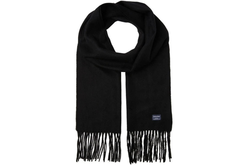 Jack And Jones Jactoronto Woven Κασκόλ (12146197 BLACK)
