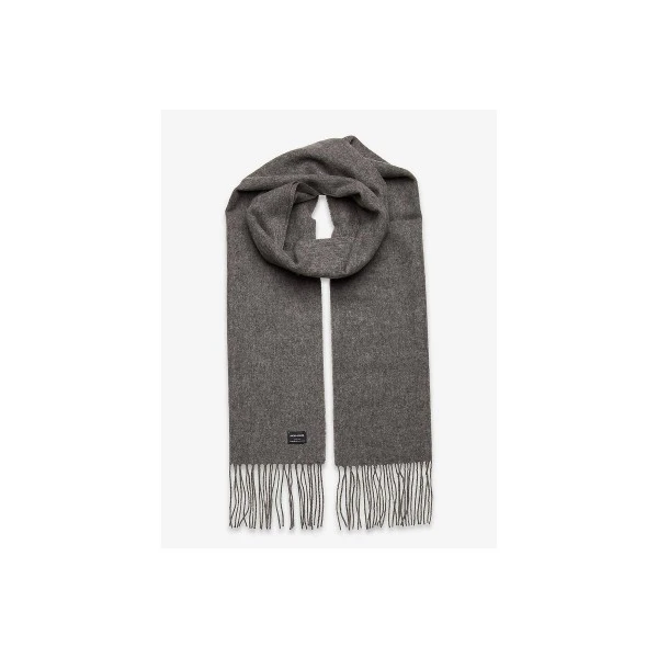 Jack And Jones Jactoronto Woven Κασκόλ (12146197 GREY MELANGE)