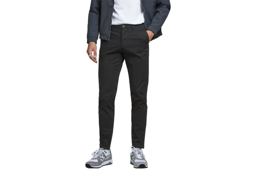 Jack And Jones Jpstmarco Jjbowie Black Παντελόνι Chino Ανδρικό (12150158 BLACK)