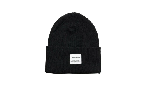 Jack And Jones Jaclong Knit Beanie Noos Σκουφάκι Χειμερινό (12150627 BLACK)