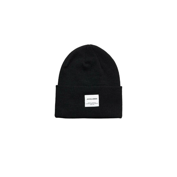 Jack And Jones Jaclong Knit Beanie Noos Σκουφάκι Χειμερινό (12150627 BLACK)
