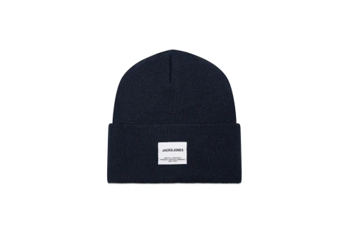 Jack And Jones Jaclong Knit Beanie Noos Σκουφάκι Χειμερινό (12150627 NAVY BLAZER)