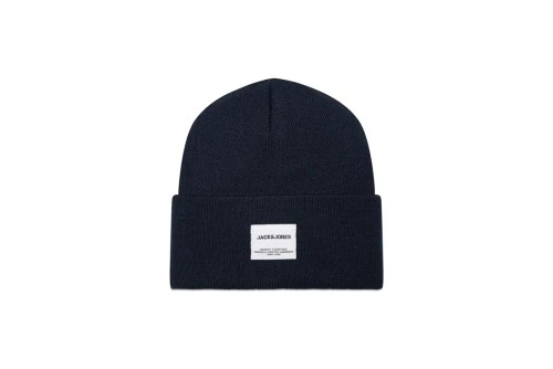 Jack And Jones Jaclong Knit Beanie Noos Σκουφάκι Χειμερινό (12150627 NAVY BLAZER)