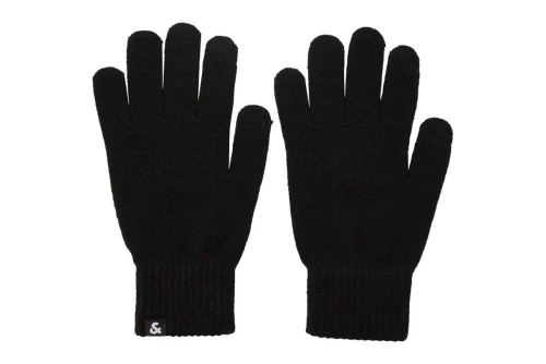 Jack And Jones Jacbarry Knitted Γάντια Χειμερινά (12159459 BLACK)