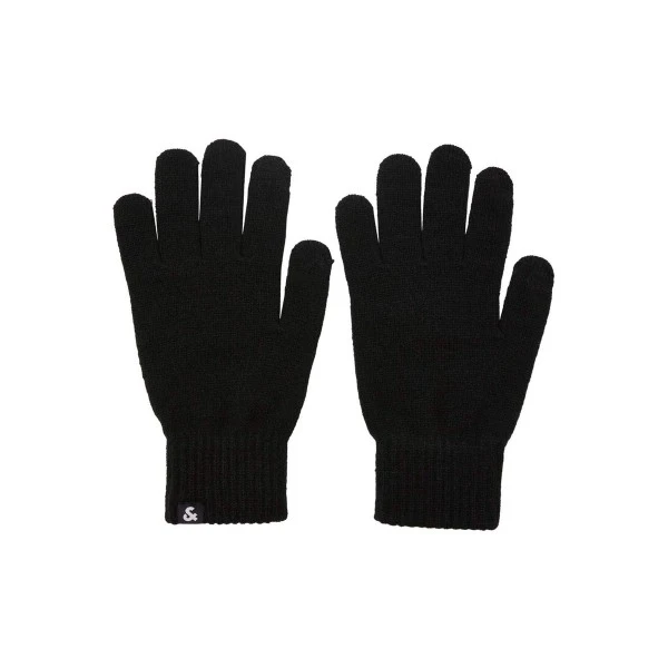 Jack And Jones Jacbarry Knitted Γάντια Χειμερινά (12159459 BLACK)