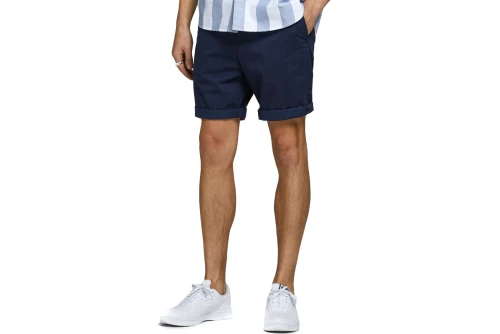 Jack And Jones Jpsrbowie Jjshorts Solid Sa Sn Βερμούδα Chino (12165604 NAVY BLAZER)