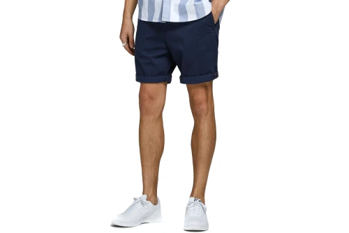 Jack And Jones Jpsrbowie Jjshorts Solid Sa Sn Βερμούδα Chino (12165604 NAVY BLAZER)