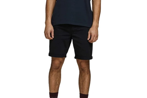 Jack And Jones Jpstrick Original Short Lc Βερμούδα Chino Ανδρική (12165892 BLACK)