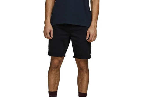 Jack And Jones Jpstrick Original Short Lc Βερμούδα Chino Ανδρική (12165892 BLACK)