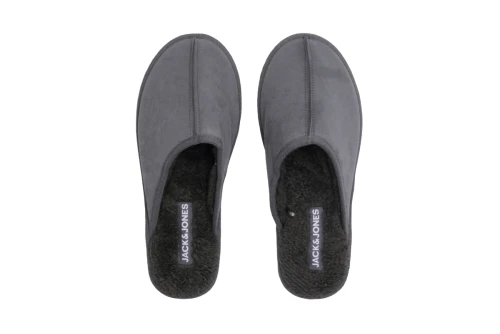 Jack And Jones Jfwoudely Microfiber Slipper (12170310 CASTLEROCK)