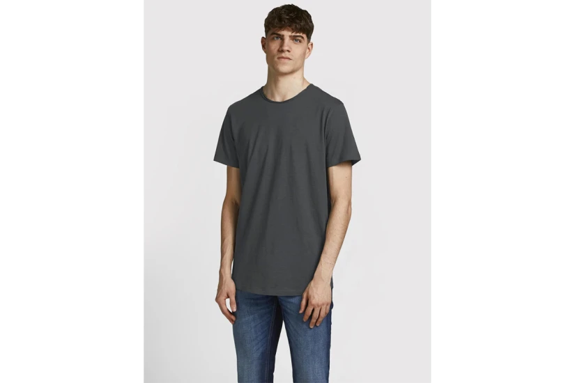 Jack And Jones Jjebasher Tee O-Neck Ss Noos (12182498 ASPHALT)
