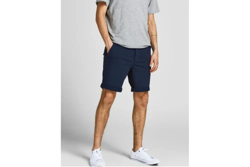 Jack And Jones Jpstdave Βερμούδα Chino Ανδρική (12182549 DARK NAVY)