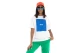 Jjxx Jxamber Ss Relaxed Tee Noos (12204837 BRIGHT WHITE-BLUE LOL)