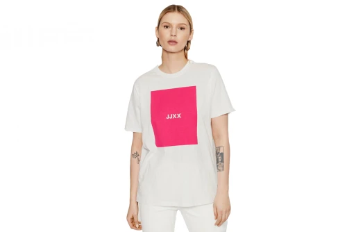 Jjxx Jxamber Ss Relaxed Tee Noos (12204837 BRIGHT WHITE-BRIGHT R)