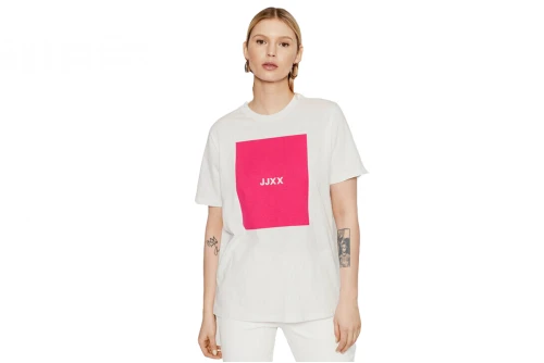 Jjxx Jxamber Ss Relaxed Tee Noos (12204837 BRIGHT WHITE-BRIGHT R)