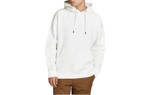 Jack And Jones Jjestar Basic Sweat Hoodie (12208157 CLOUD DANCER)