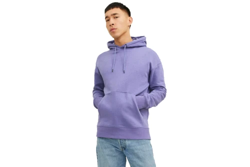 Jack And Jones Jjestar Basic Noos  Hoodie Ανδρικό (12208157 TWILIGHT PURPLE)
