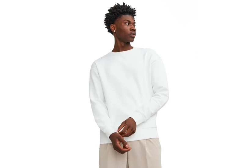 Jack And Jones Jjestar Basic Sweat Neck Noos Μπλούζα Με Λαιμόκοψη Ανδρική